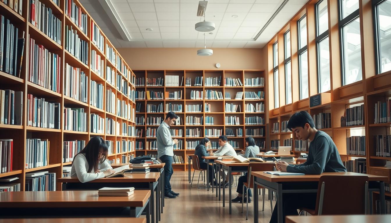 Organized study environment supporting productive learning